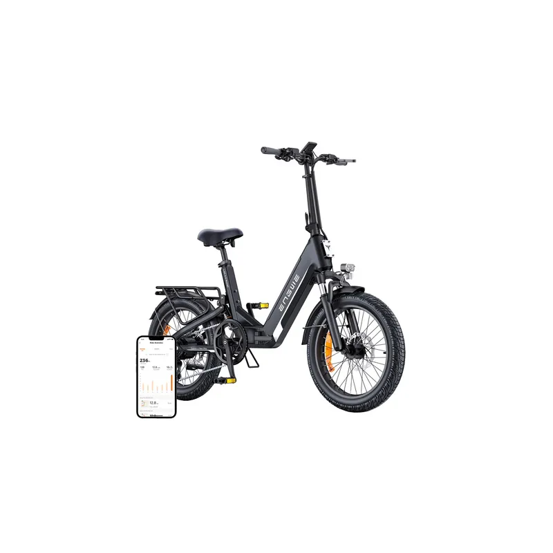 ENGWE L20 3.0 BOOST 250W 20" Electric Bike (Black)
